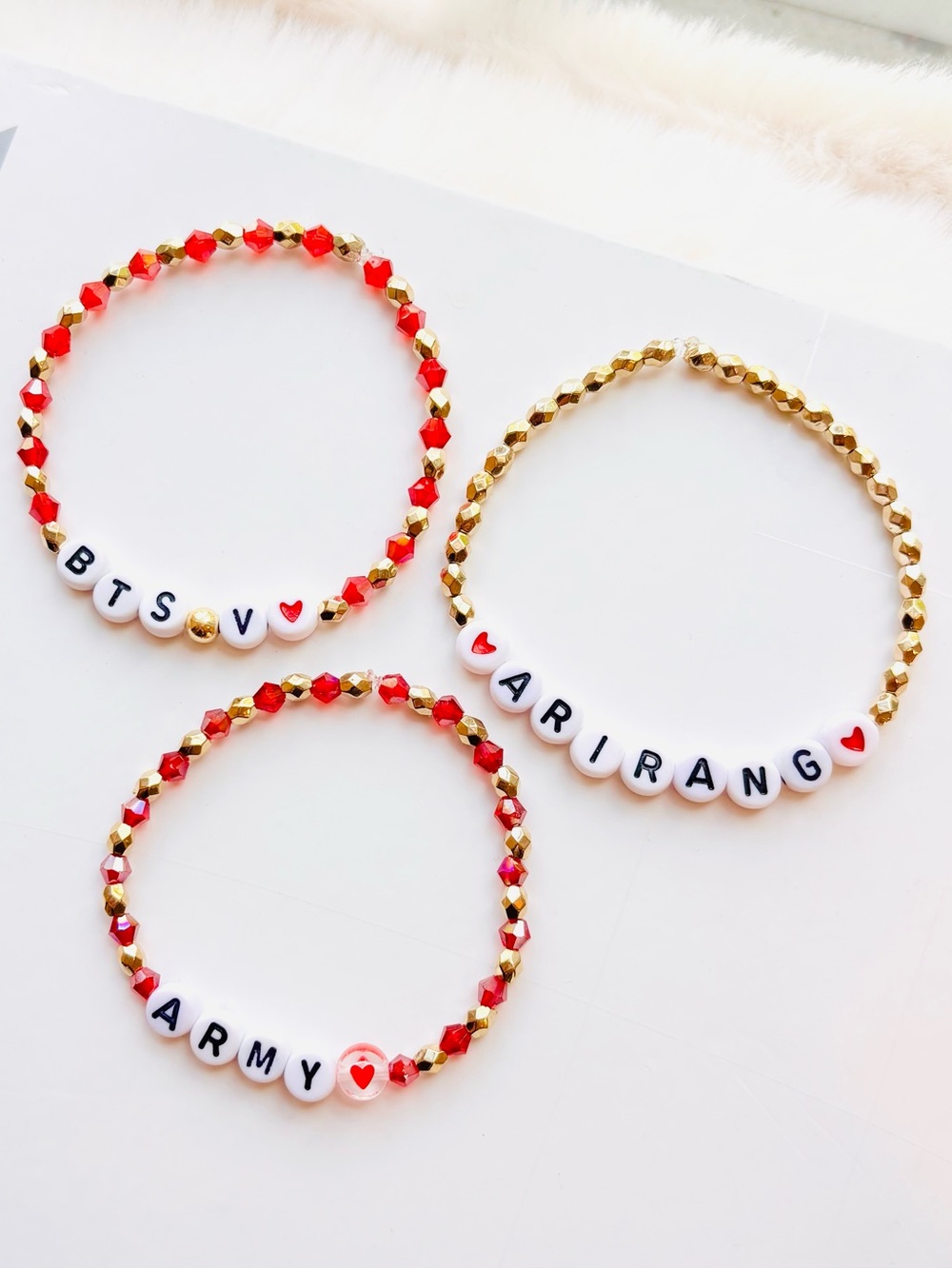 (3pcs) BTS V TAEHYUNG BRACELET BUNDLE
